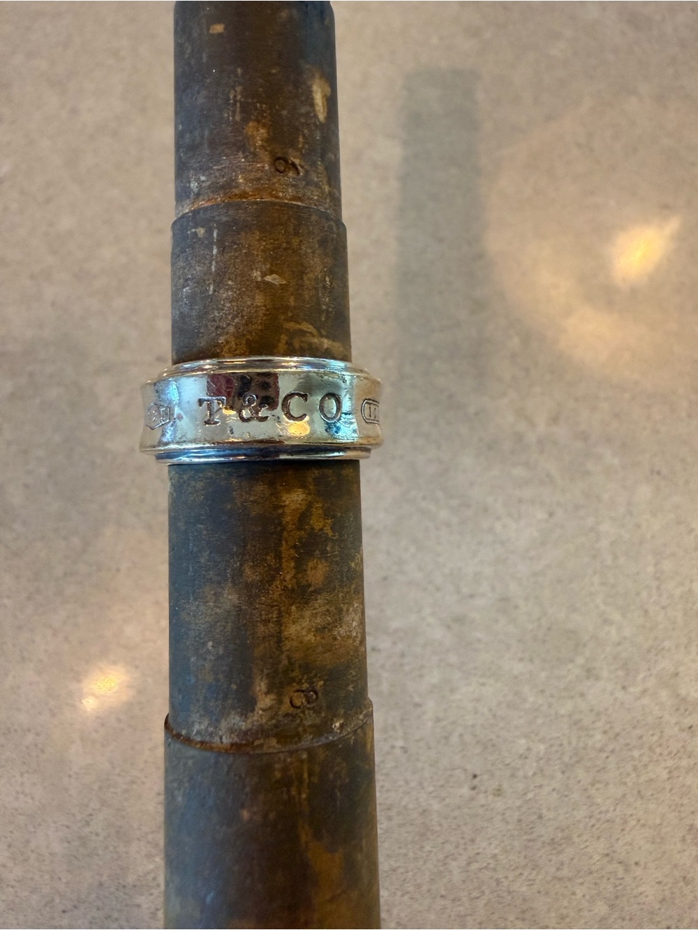 Tiffany & Co. .925 from the 1837 collection with  concave design, size 7 - Picture 15 of 15